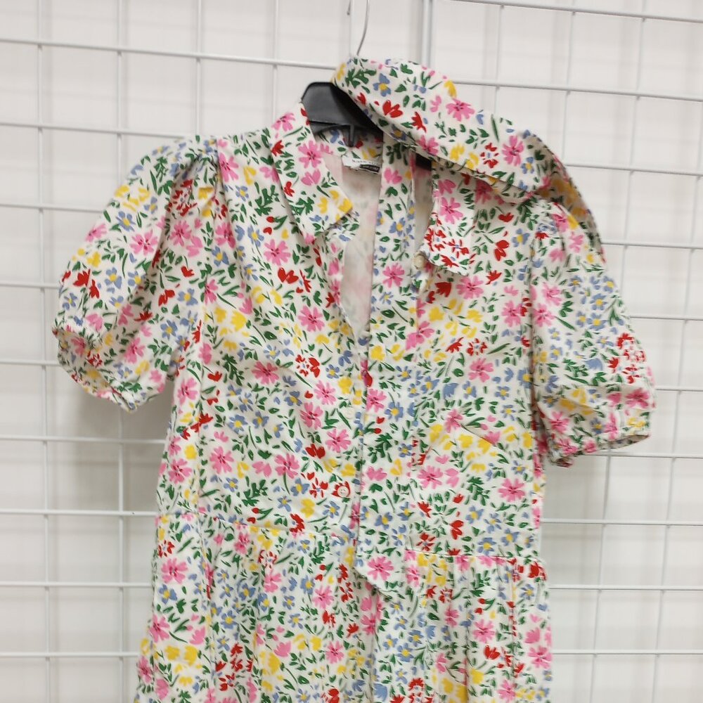 Kate Spade Floral Springline  Dress with sash